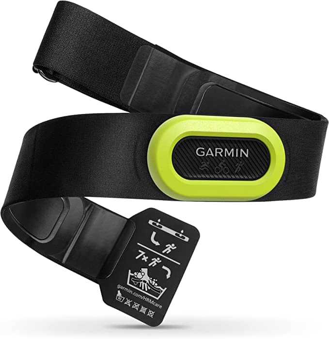 Garmin watch, heart rate zones